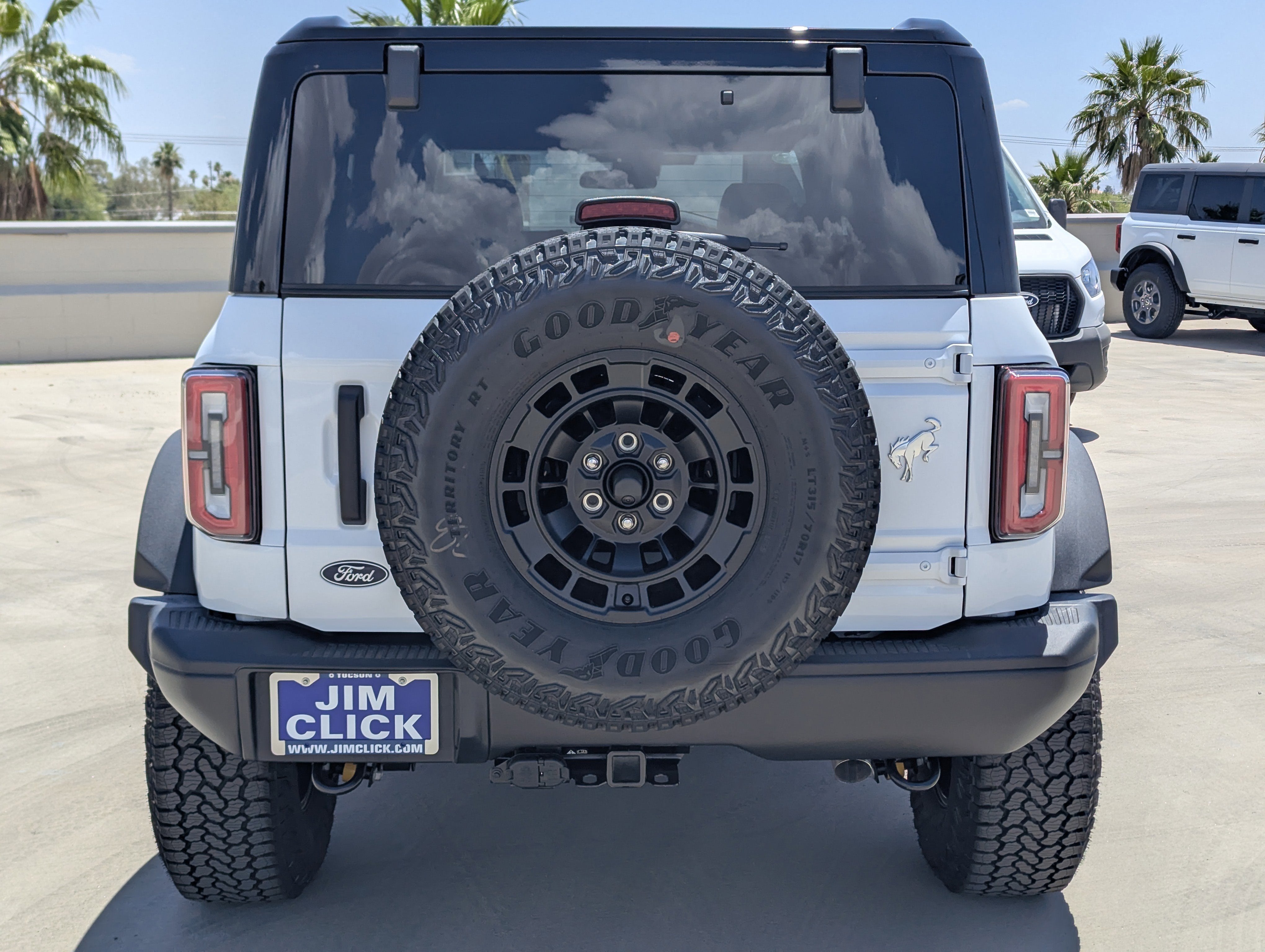 2026 Ford Bronco — rear three-quarter view