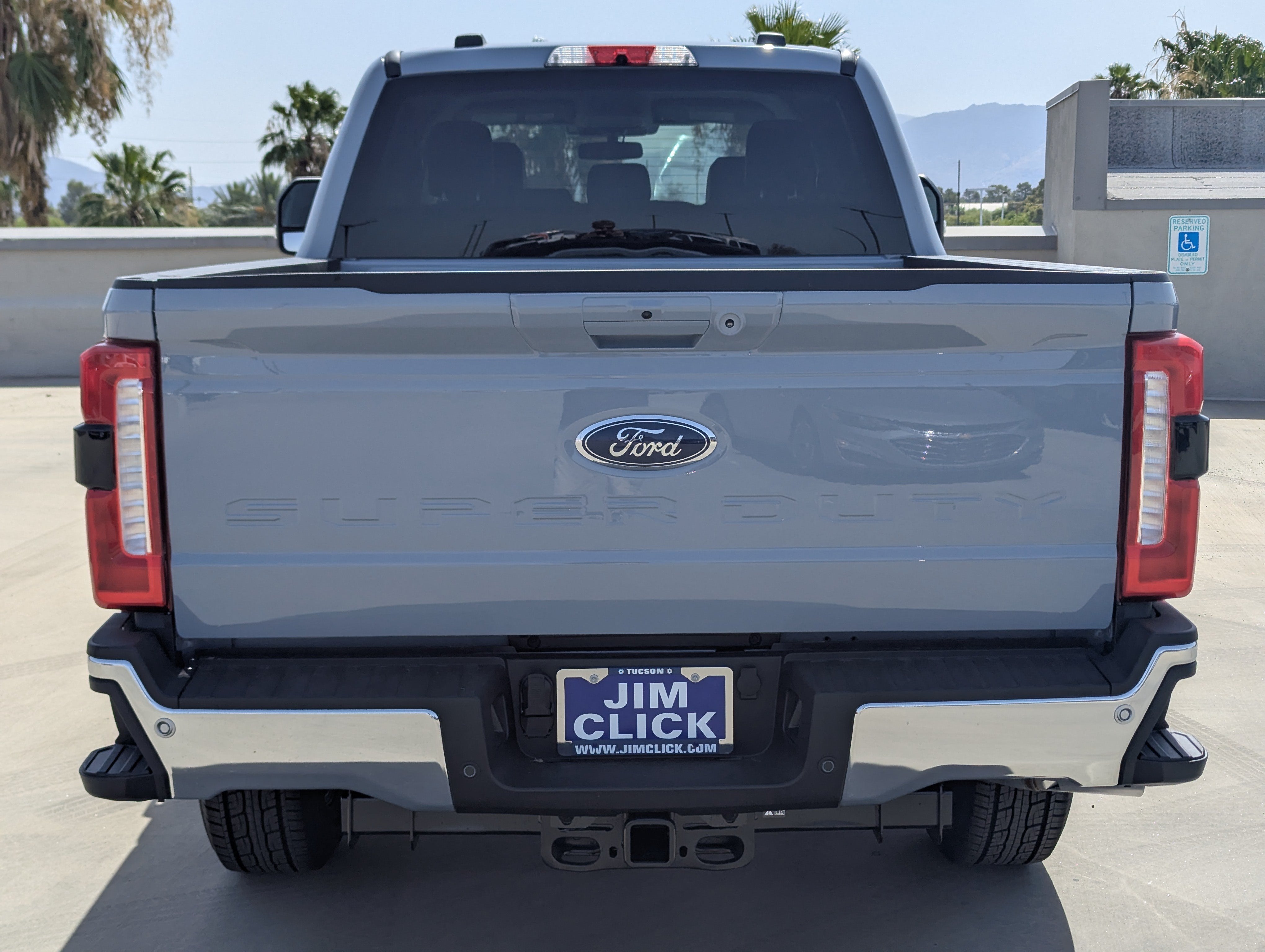2026 Ford Super Duty — rear three-quarter view