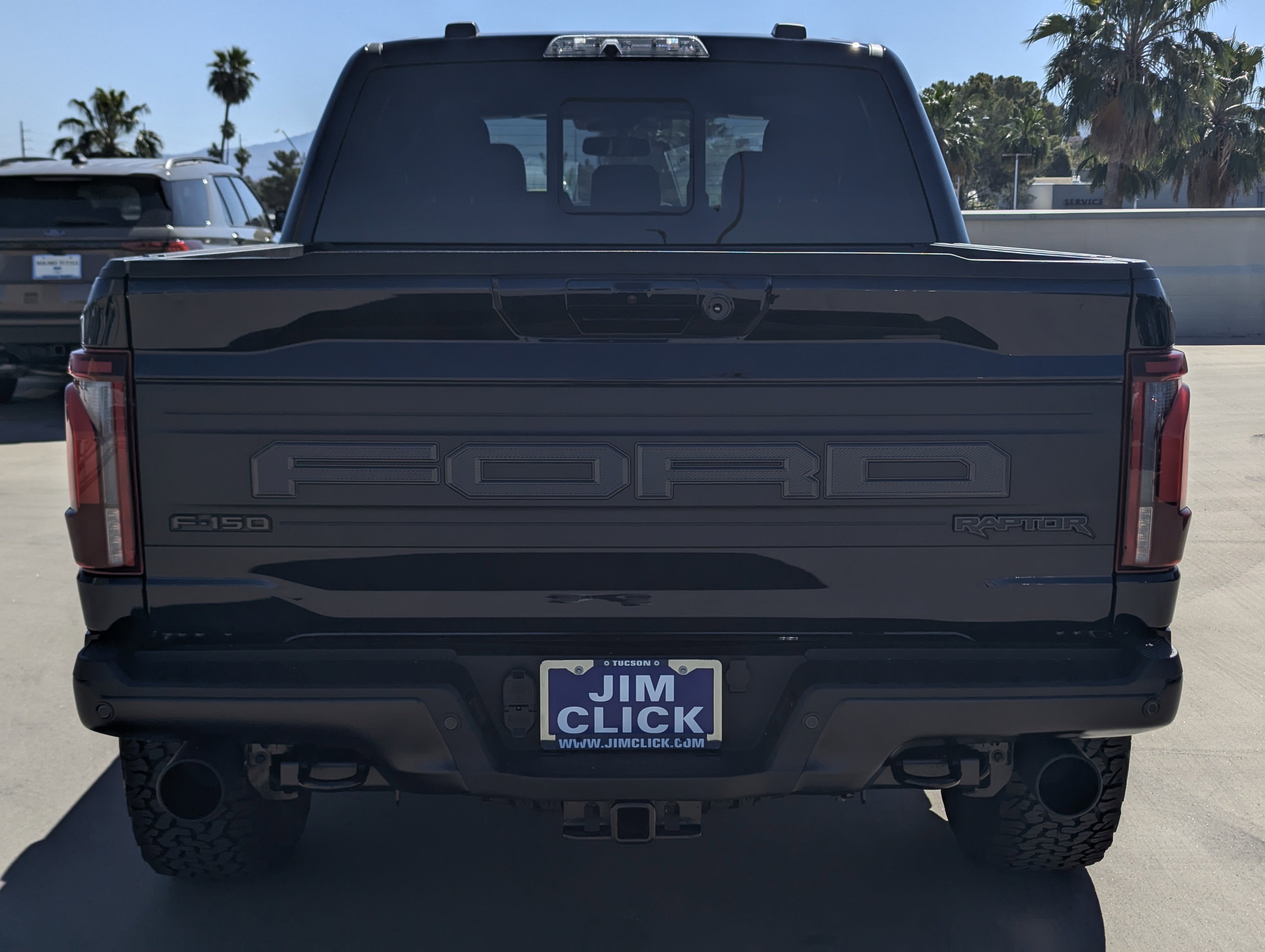 2026 Ford F-150 — rear three-quarter view