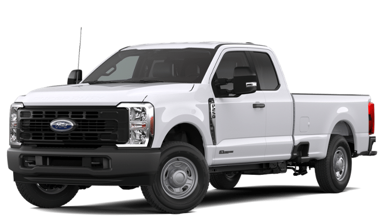 2026 Ford Super Duty F-250 XL in Oxford White — front three-quarter view